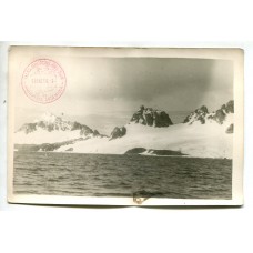 ANTARTIDA ARGENTINA 1964 FOTO ORIGINAL CON MATASELLO ISLAS ORCADAS + OTRAS MARCAS